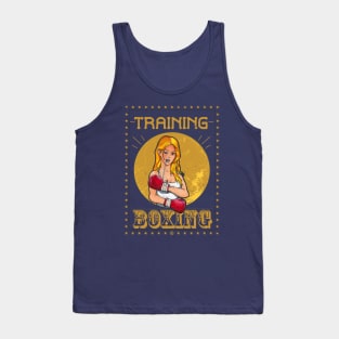 Boxing girl Tank Top